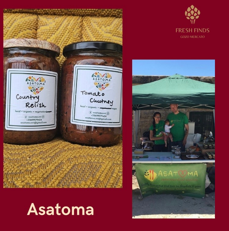 Photo shared by Fresh Finds Gozo Mercato on December 04, 2025 tagging @asatoma.mt. May be an image of babka, rye bread, cake, baguette, pastry and text that says 'Meet our vendors Asatoma FRESHFINDS FINDS COZOMERCATO የ Asatoma, started from a deep love for consciously-sourced, consciously- ethically- raised, and sustainably grown products & desire to share that passion with others.'.