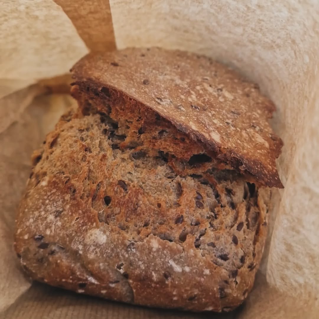 Photo shared by Zenconsultant ● Mindful Corpolife ● Workshops ● Retreats on September 04, 2025 tagging @asatoma.mt, and @serendipity_coffeeshop. May be an image of rye bread and baked goods.