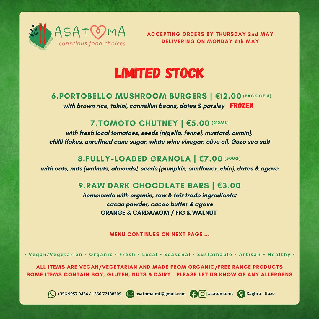 Photo by Asatoma_Conscious Food Choices on April 30, 2024.