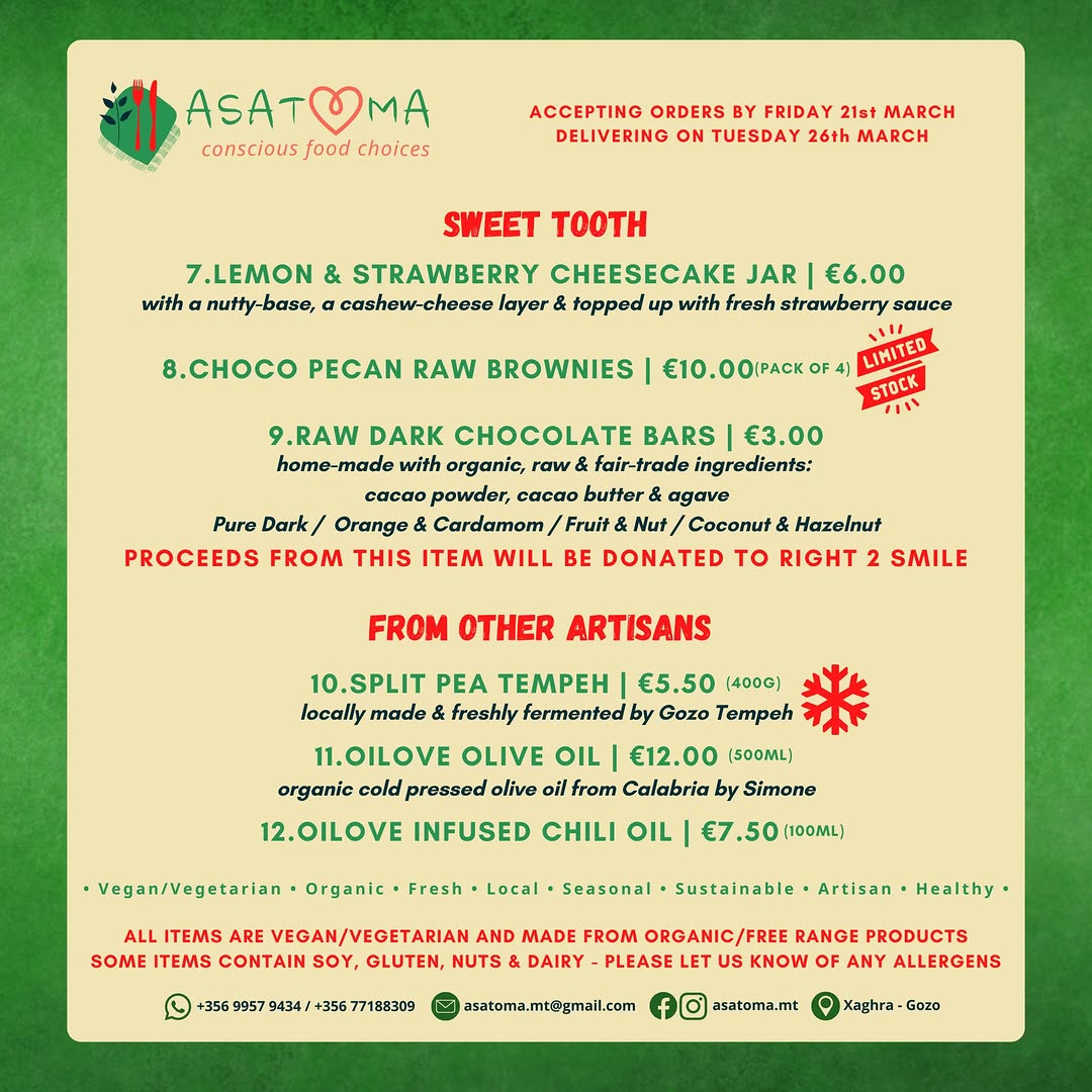 Photo by Asatoma_Conscious Food Choices on March 18, 2024.