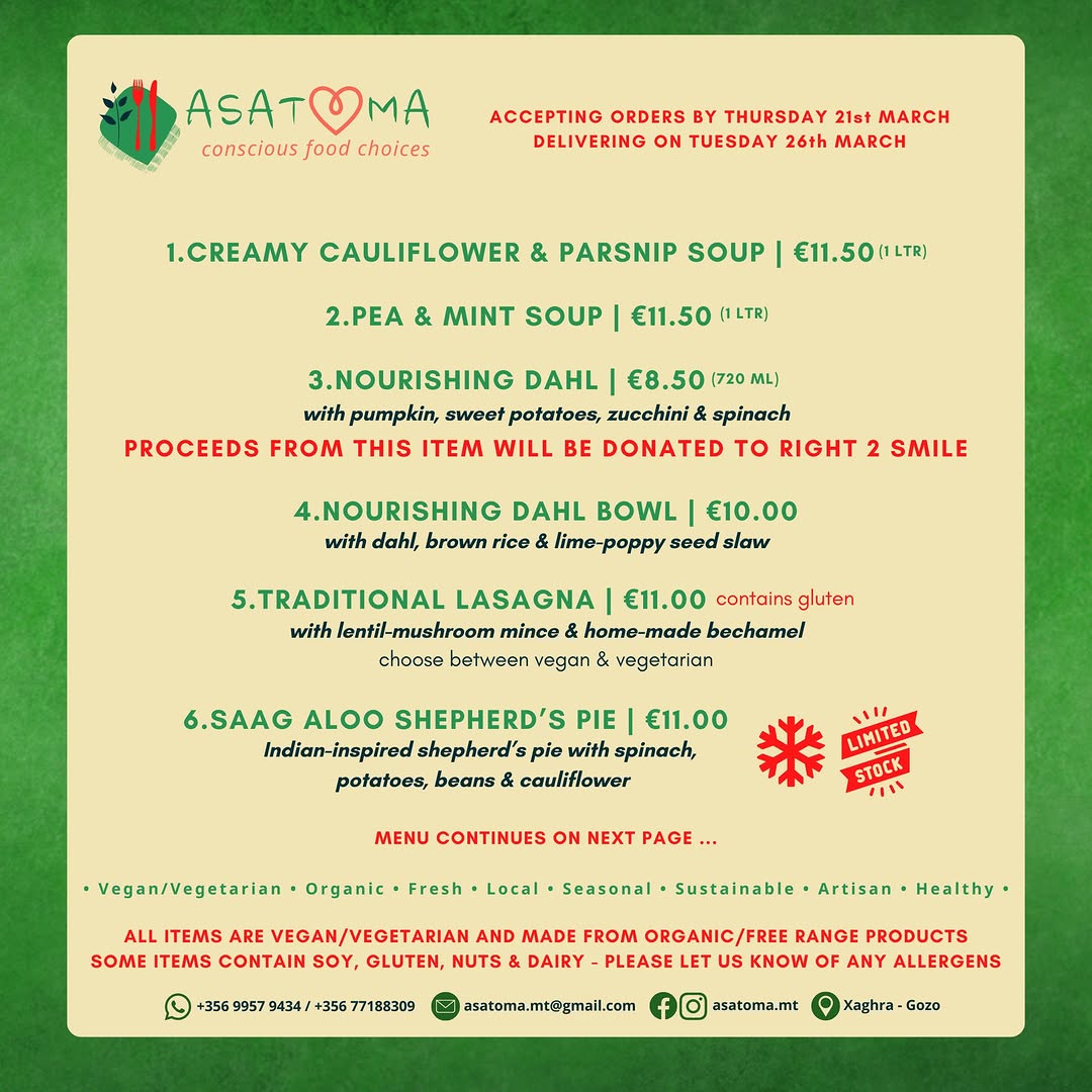 Photo by Asatoma_Conscious Food Choices on March 18, 2024.