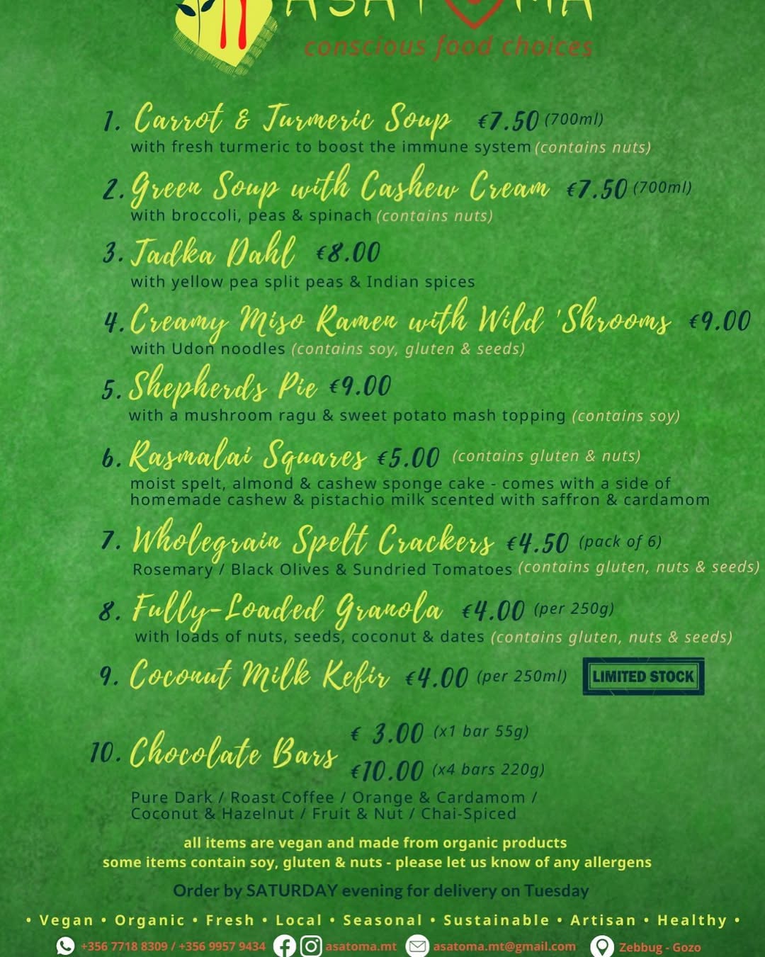 Photo by Asatoma_Conscious Food Choices on January 13, 2022.