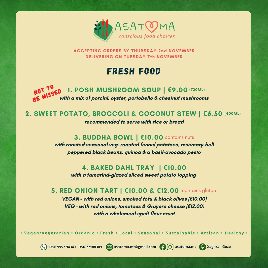 Photo by Asatoma_Conscious Food Choices on October 31, 2023.