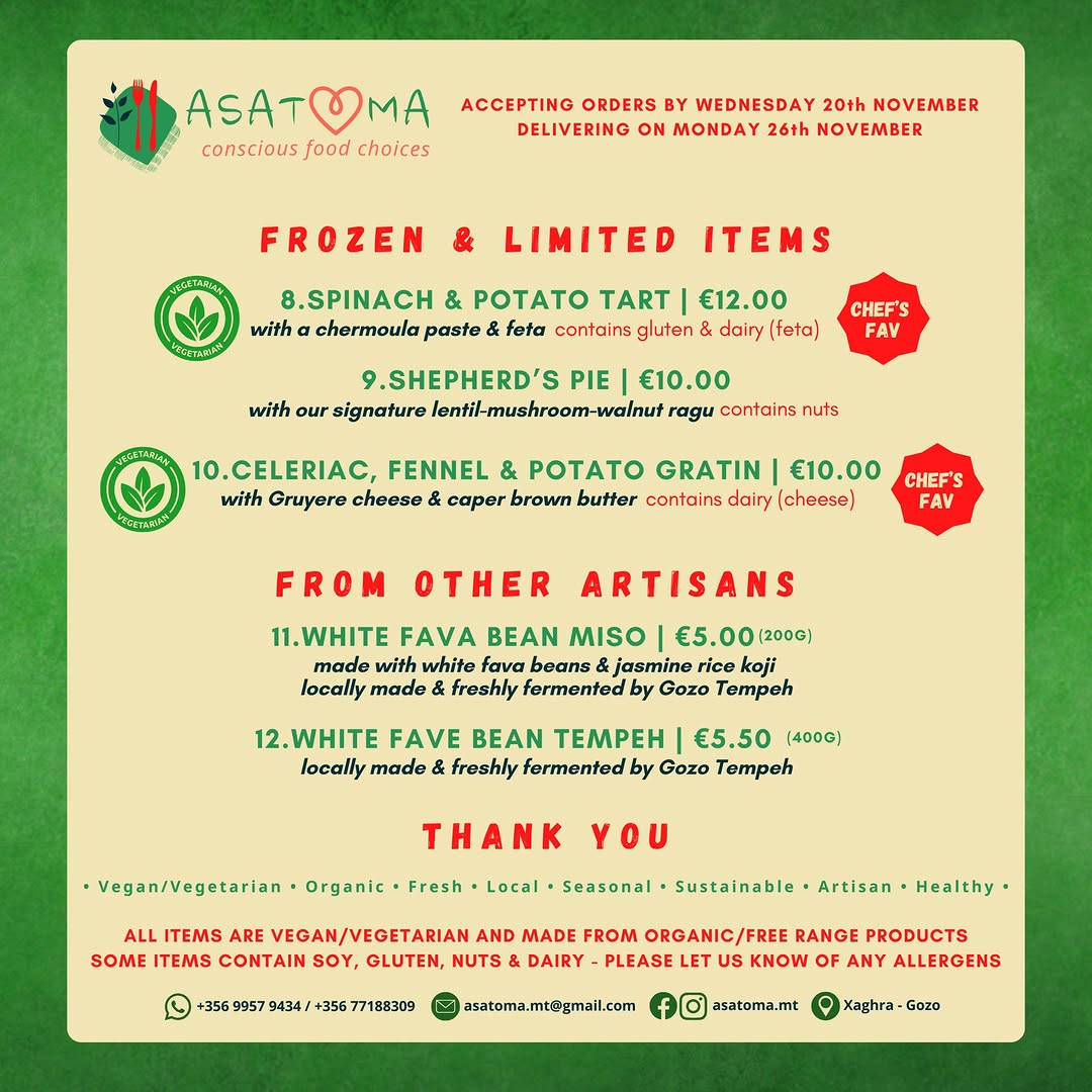 Photo by Asatoma_Conscious Food Choices on November 18, 2024.